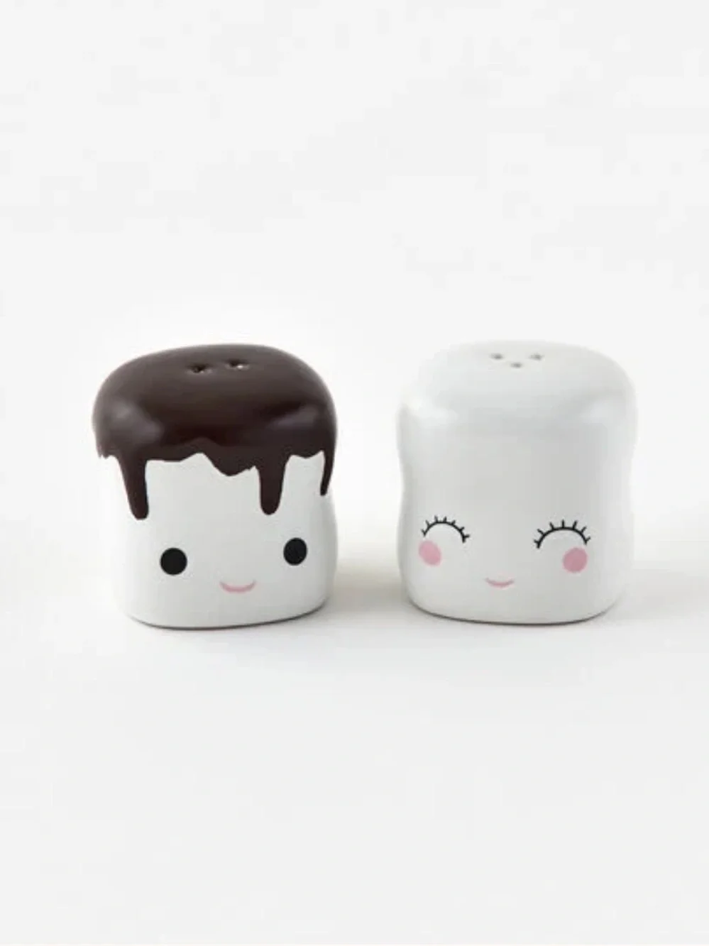 Marshmallow Salt and Pepper Shaker Set